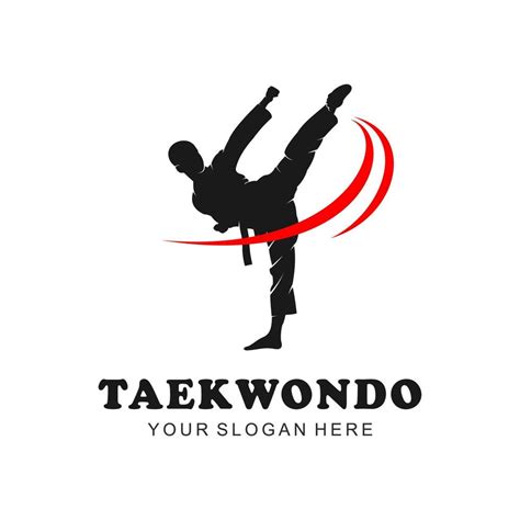 taekwondo logo vector 9489010 Vector Art at Vecteezy