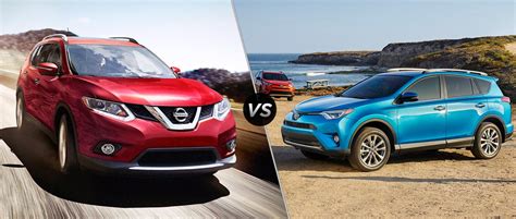 2016 Nissan Rogue vs 2016 Toyota RAV4