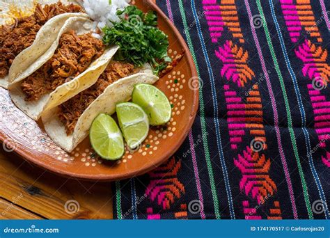 Mexican chilorio tacos stock image. Image of kitchen - 174170517