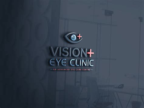 medical logo (Vision eye clinic) logo by Prosenjit Paul on Dribbble