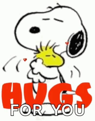 Snoopy Hug GIF - Snoopy Hug Love - Discover & Share GIFs