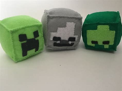 Plush Minecraft Block single | Etsy