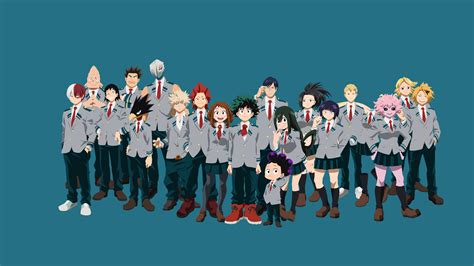 My Hero Academia Characters UHD 4K Wallpaper | Pixelz