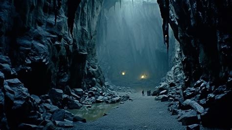 Premium AI Image | Gollums Cave from The Lord of the Rings Movie