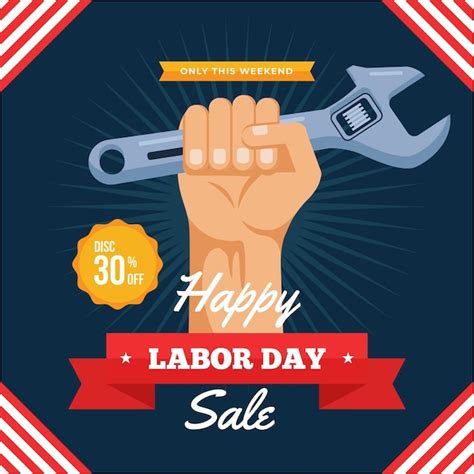 Free Vector | Flat design labor day theme