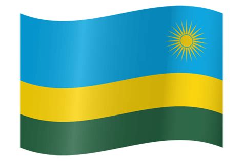 Rwanda flag emoji - Country flags