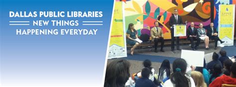 Dallas Public Library locations will kick off the Mayor’s Summer ...