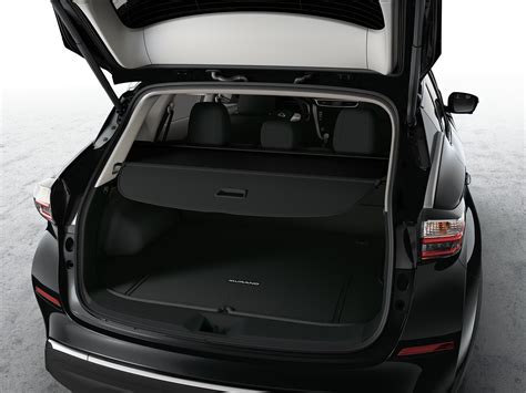 2023 Nissan Rogue Rear Cargo Cover (Retractable), Black. All with Black ...