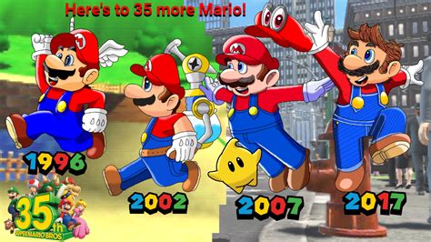 Super Mario 3D Timeline (Super Mario 35th) by SuperMarioManuel on ...