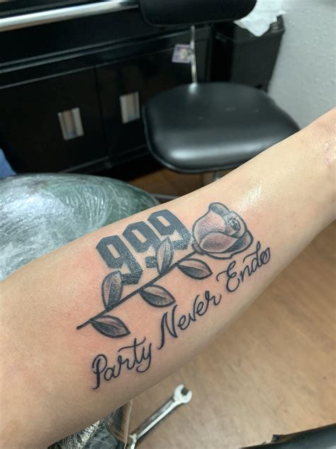 First tattoo is a Juice Tattoo ️💜 What you guys think? : r/JuiceWRLD