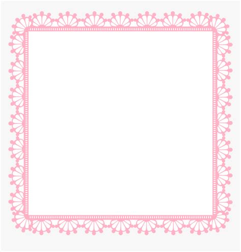 Transparent Pink Border Png - Transparent Background Frame Clip Art ...