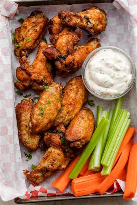 Air Fryer Chicken Wings {Quick + Crispy} - FeelGoodFoodie