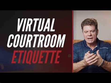 VIRTUAL COURTROOM ETIQUETTE | Kruse Law Firm