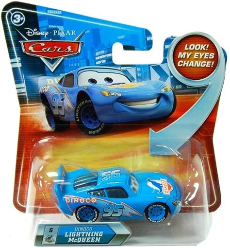 Disney Pixar Cars Series Blue Dinoco Lightning McQueen Diecast Car ...