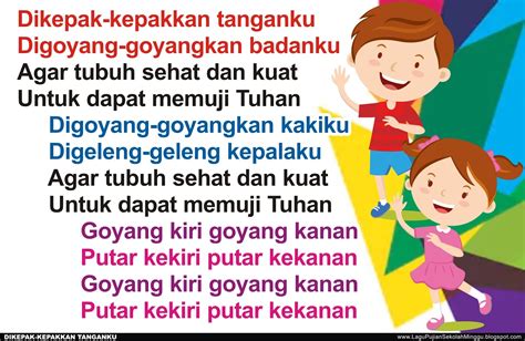 Lirik Lagu Anak Sekolah Minggu Terbaru 2018 – DIKBUD