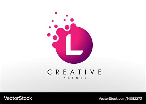 Letter l logo l design Royalty Free Vector Image