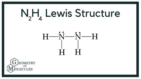 Lewis Structure For Hydrazine