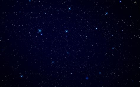 Blue And Black Stars Wallpaper