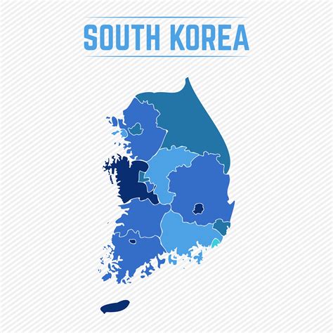 South Korea Map Vector Art, Icons, and Graphics for Free Download