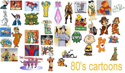 80's cartoons | A bit nostalgic, I made an 80's cartoon coll… | Flickr