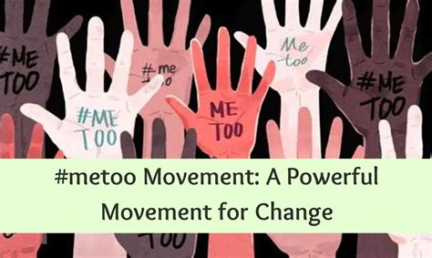 #metoo Movement: A Powerful Movement For Change » Online Prosess