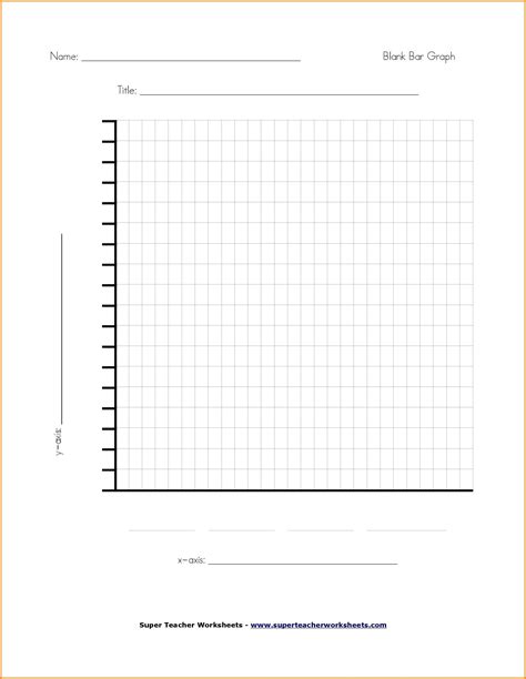 Picture Graph Template Printable