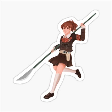 "Persona 3 FeMC" Sticker by ilkaillust | Redbubble