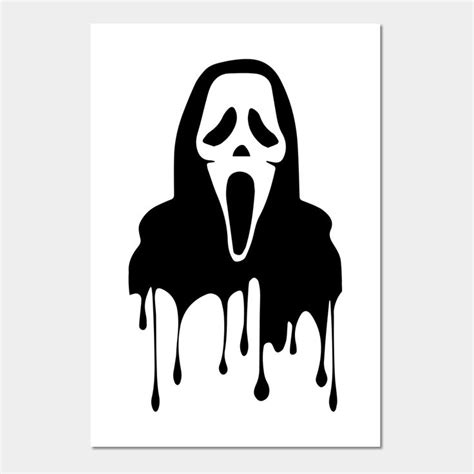 Ghostface Wall And Art Print | Ghostface in 2022 | Art, Art prints ...