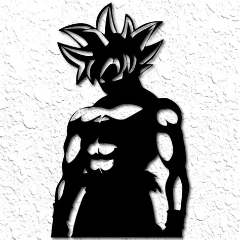 Dragon Ball Svg, Goku Silhouette Svg, Japanese Cartoon Svg,