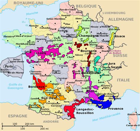 France Regions Map - Map De France Regions | PrimaNYC.com : The 13 new ...