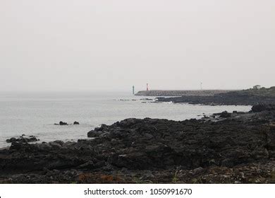 Beautiful Scenery Jeju Island Scenery Picture Stock Photo 1050991670 ...