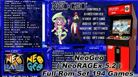 Complete neo geo emulator and roms pack - vilitalia