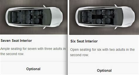 New 6 Seat Option Added to Tesla Model X Design Studio