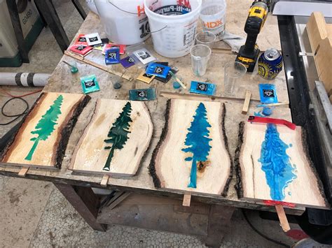 Woodworking: Redwood Tree Epoxy Wall Art – Corbin's Treehouse