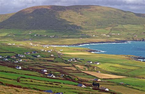 Why has a Kerry Gaeltacht's population been dramatically declining?