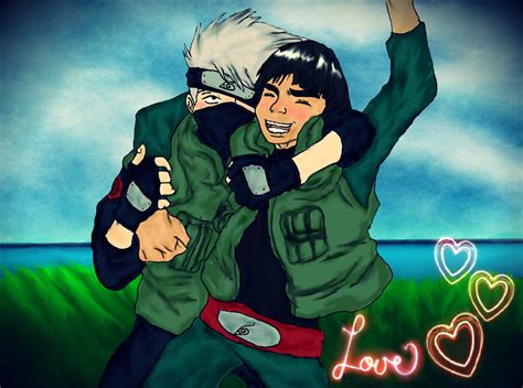 Kakashi Hatake and Guy sensei :D by Miciosama on DeviantArt