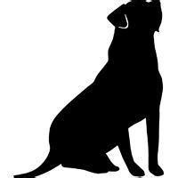 Barking Dog Silhouette at GetDrawings | Free download