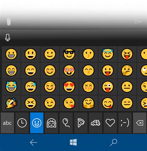 How to use new emojis in Windows 10 Mobile