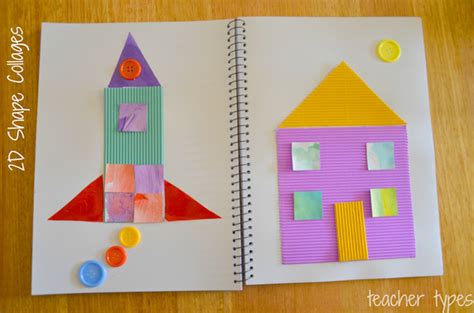 2d Shapes Art Activity