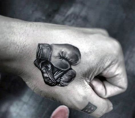 70 Boxing Gloves Tattoo Designs For Men - Swift Ink Ideas