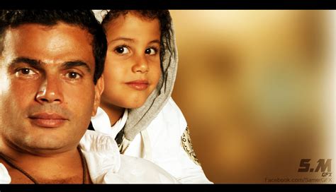 Amr Diab with his son by Samer2010 on DeviantArt