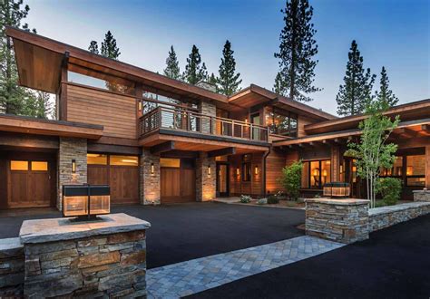 Mountain modern home in Martis Camp with indoor-outdoor living Modern ...