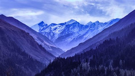 3840x2160 Mountain Range Blue 5k 4K ,HD 4k Wallpapers,Images ...