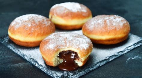 Chocolate-Filled Donuts - Kitchen Cookbook