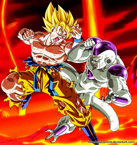 Goku Vs Frieza by Ezio-anime on DeviantArt