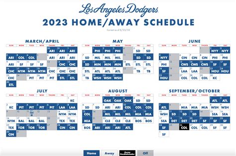 La Dodgers Schedule 2024 - Esme Ofelia