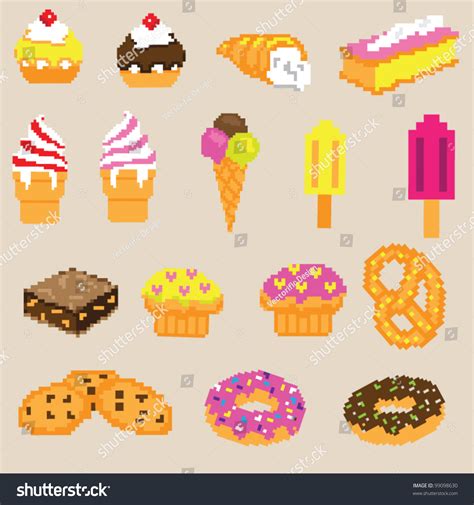 2,596 Cake Pixel Art Royalty-Free Photos and Stock Images | Shutterstock