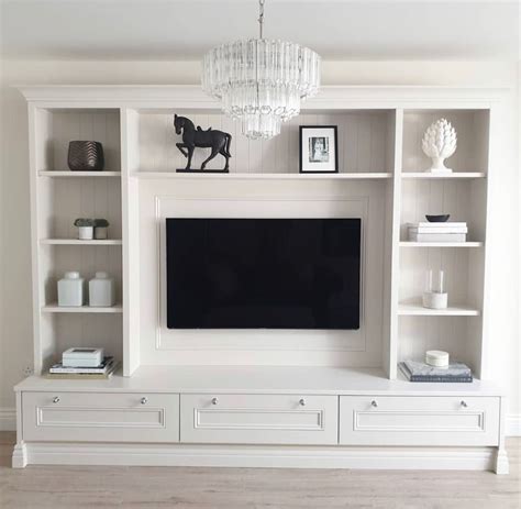 Built In Tv Wall Unit Plans - Image to u