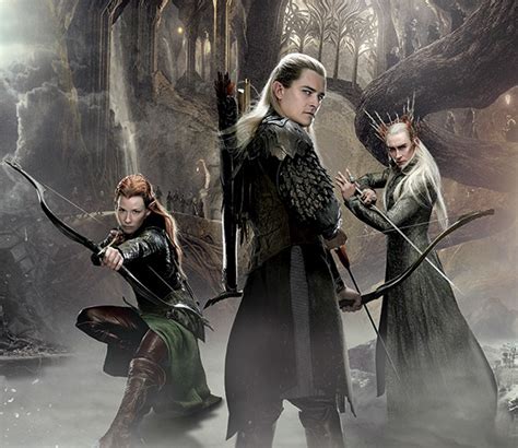 The Elves of Mirkwood - The Lord of the Rings • The Hobbit MOVIE LINES ...