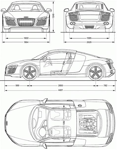 Download Most Loved HD Car Blueprints for 3D Modeling For Free